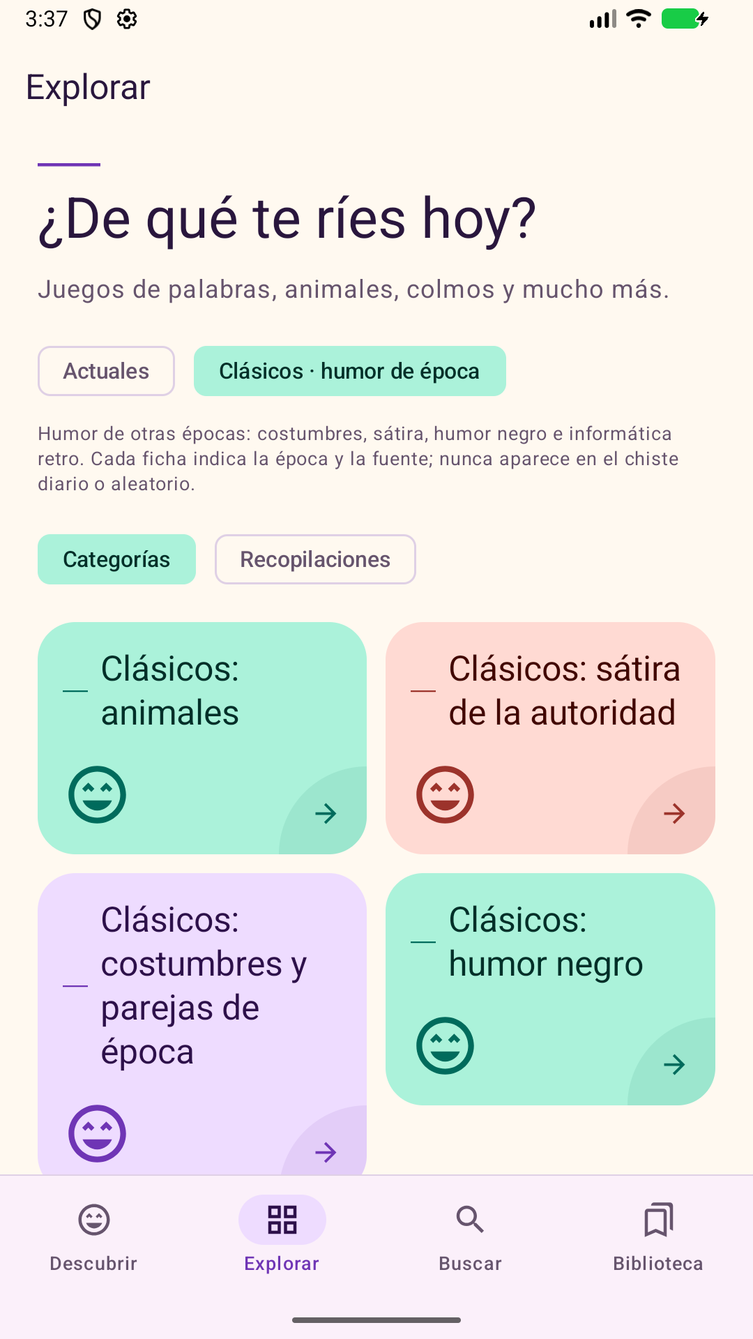 Todo Chistes: Classics, with their sources