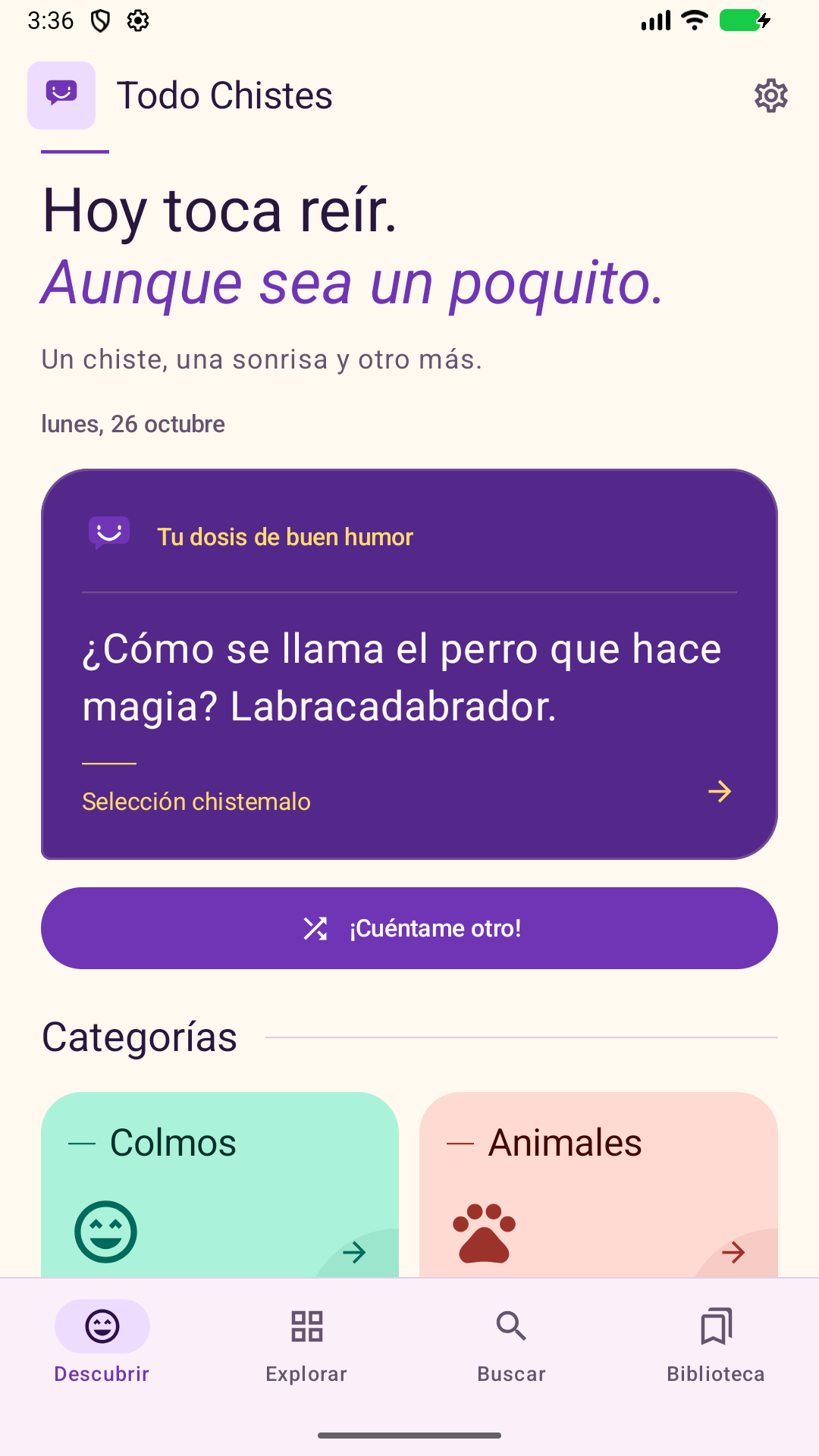 Todo Chistes: A daily laugh