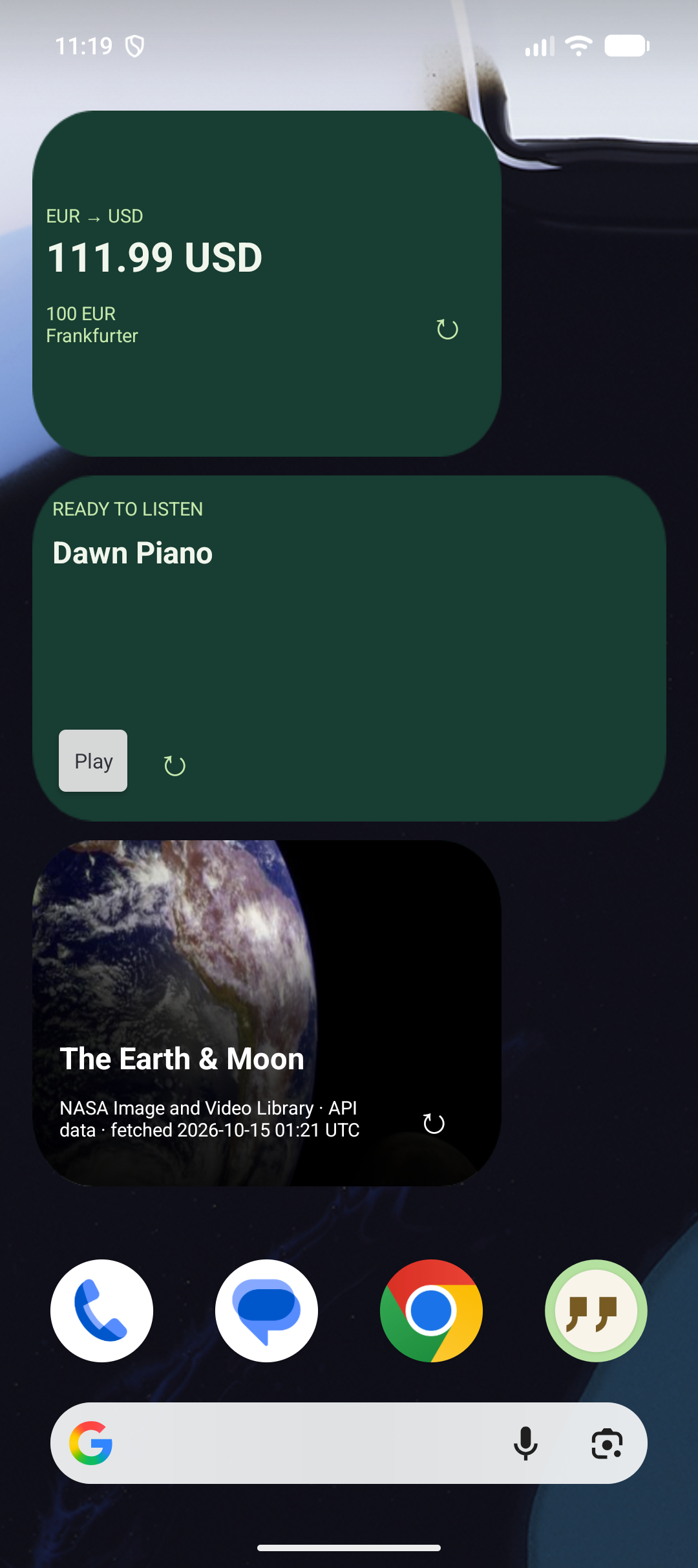 Total Widgets: Keep it on your home screen